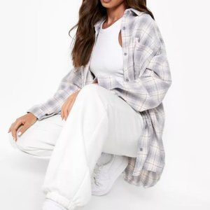 Oversized Flannel Shirt